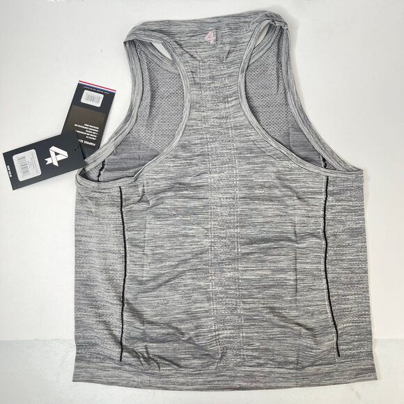 NWT Women’s Fourlaps Purpose Seamless Tank Grey Heather Size XS/S #396 - Picture 4 of 12